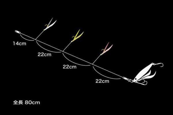 FT SLJ sabiki length