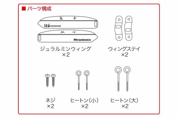 technology 004 i wing 135 spare parts kit