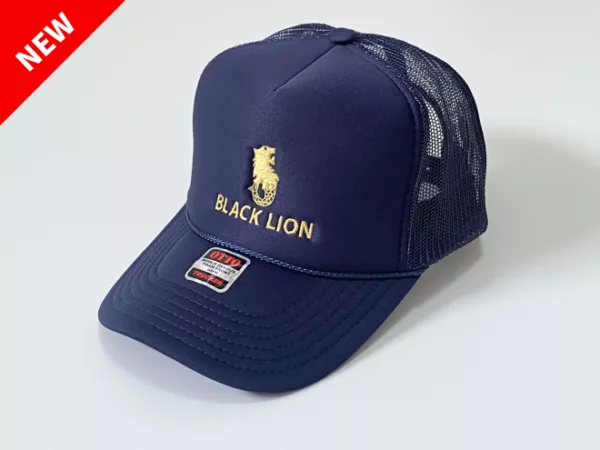 BLACKLION MARK MESH CAP ネイビーnew jpg