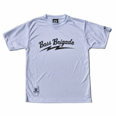 BRGD LIGHTNING LOGO L/S TEE WHITE LLDT01