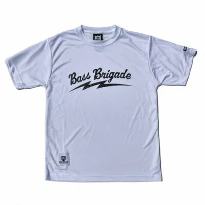 BRGD LIGHTNING LOGO L/S TEE WHITE LLDT01
