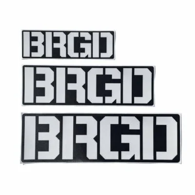 BRGD BRGD LOGO BOAT CARPET DECAL