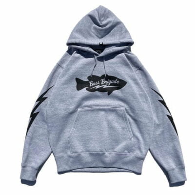 BRGD LIGHTNING BASS HOODIE - GREY LTBH32