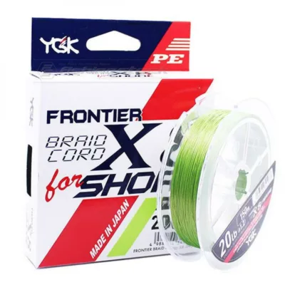 YGK FRONTIER BRAIDCORD PE X8 for SHORE