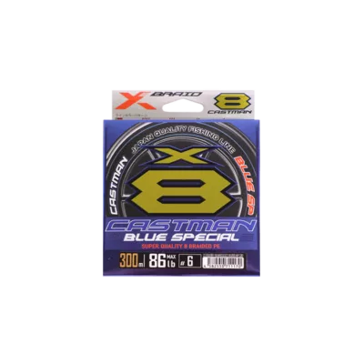 YGK XBRAID CASTMAN BLUE-SP X8 300m