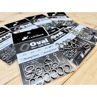 STUDIO COMPOSITE Oval Wire split Ring