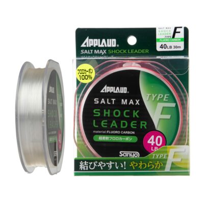 APPLAUD SALT MAX SHOCK LEADER TYPE-F 30ｍ 30LB