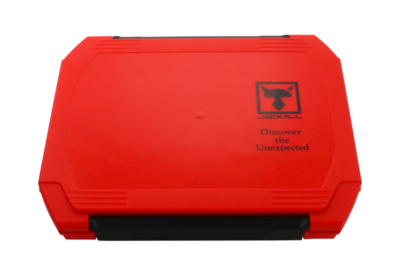 JACKALL W OPEN TACKLE BOX M 2300D 紅色