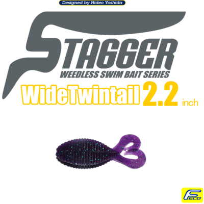 HIDEUP Stagger wide Twintail 2.2inch