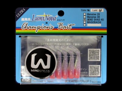 OZ-TACKLE LumiNova series 超発光 WIND SHAD 40