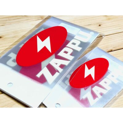 ZAPPU徽標切割貼紙