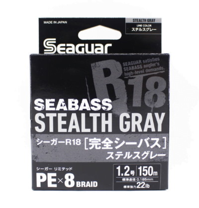 Seaguar Seabass Stealth Gray R18 PE Line 150m