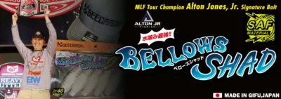 GEECRACK  Bellows Shad 3.8"
