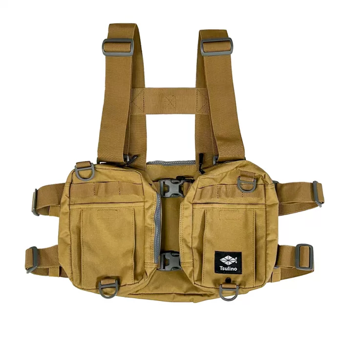 TSULINO TM STREAM VEST TAN：圖片 2