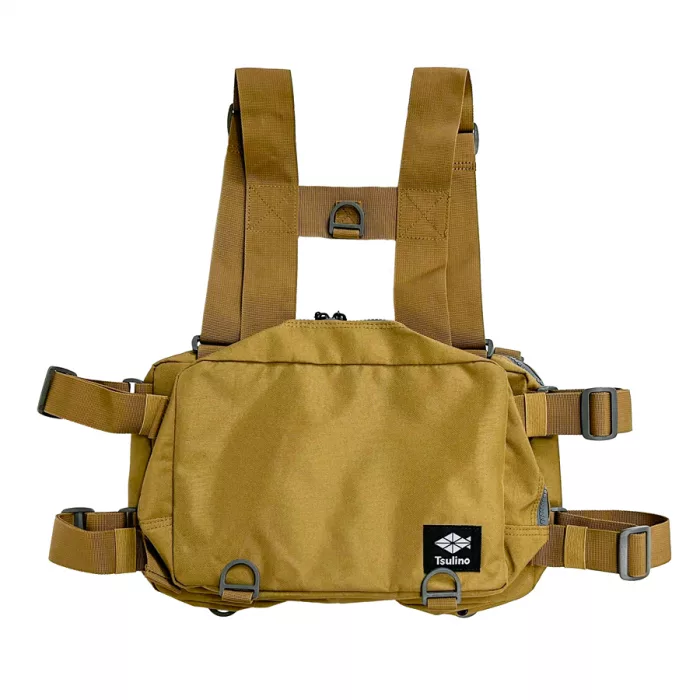 TSULINO TM STREAM VEST TAN：圖片 3
