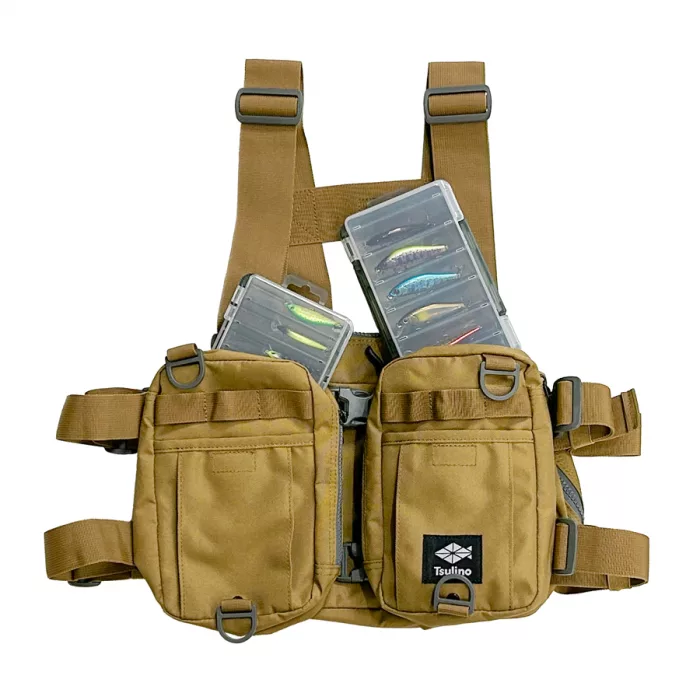 TSULINO TM STREAM VEST TAN：圖片 4