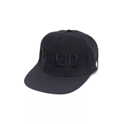 BRGD LOGO ELITE WEATHERPROOF SNAPBACK HAT - BLACK/BLACK BLWS-A106