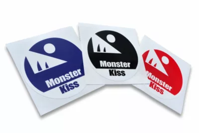 MonsterKiss ROUND STICKER (M)