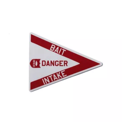 BRGD DANGER INTAKE 4"×3" STICKER