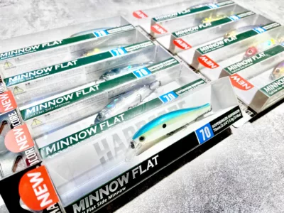 DUEL HARDCORE® MINNOW “Flat” 70 SP 電光石火 R-1358