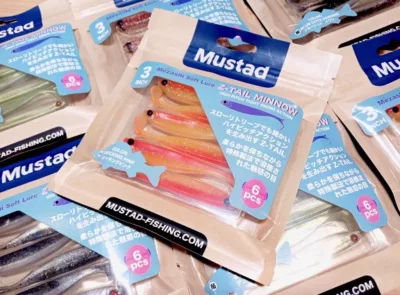 Mustad Japan Z-TAIL MINNOW WORM 3"