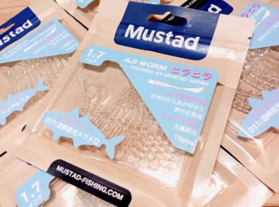 Mustad Japan  AJI WORM HILA-HILA 1.7"