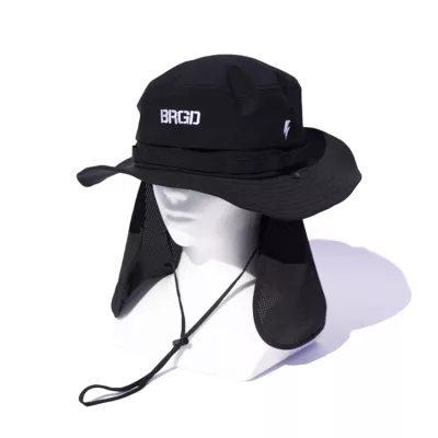 BRGD WEATHERPROOF SUNSHADE HAT - BLACK