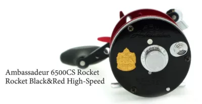 Abu Garcia AMBASSADEUR 6500CS ROCKET BLACK/RED HIGH-SPEED