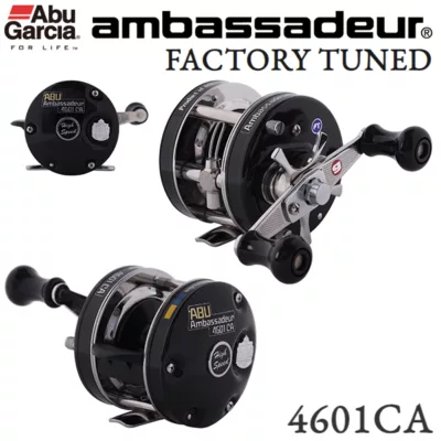 Abu Garcia AMBASSADEUR 4601CA FACTORY TUNED BLACK